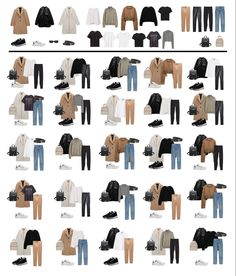 Minimalist Wardrobe Capsule, Bulletin Journal, Capsule Wardrobe Casual, Capsule Wardrobe Women, Capsule Wardrobe Outfits, Fashion Capsule Wardrobe, Winter Fashion Outfits Casual, Europe Outfits, Clothes And Shoes