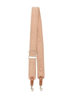 almond beige adjustable logo-jacquard shoulder strap leather trim carabiner fastening Luxury Beige Shoulder Bag With Logo Strap, Luxury Leather Shoulder Strap With Adjustable Strap, Chic Beige Shoulder Bag With Logo Strap, Adjustable Beige Leather Shoulder Strap, Leather Bag Strap With Logo For Travel, Leather Travel Bag Strap With Logo, Luxury Crossbody With Detachable Strap, Designer Beige Bags With Logo Strap, Beige Detachable Strap Crossbody Shoulder Strap