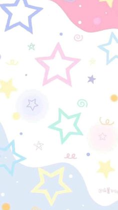 Wallpaper Colorful Aesthetic, Preppy Bedroom Decor, Pastel Color Wallpaper, Y2k Stickers, Wallpaper Colorful, Cute Wallpapers For Ipad, Photo Card Template, Cute Colors, Cute Galaxy Wallpaper