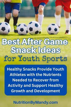 Healthy After Game Snack Ideas for Youth Sports Ideas For Soccer Snacks, Kids Soccer Game Snack Ideas, Snacks For Kids Soccer Games, Youth Football Snack Ideas, Soccer Snacks For Team After Game, Post Game Meals For Athletes, After Sports Snacks For Team