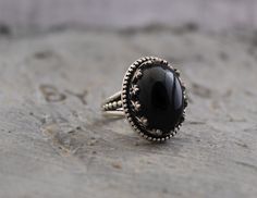 Genuine Black Onyx Ring, Sterling Silver Ring, Onyx Designer Ring, Handmade Gemstone Ring, Women Ring, Gift For Her, Black Onyx Jewelry,Boho Onyx is a stone for strength, hardiness, constancy, grounding, stamina, and self-control. All of these qualities come together in the layered beauty of onyx, which plays to the strengths of vigorous Scorpio. . Grounding is important, especially when faced with Scorpion passions. This stone tells us that the time has come to focus on putting together the pie Black Stone Jewelry, Mothers Ring, Black Onyx Jewelry, Types Of Gems, Fine Silver Jewelry, Mother Rings, Onyx Jewelry, Black Ring, Black Onyx Ring