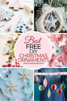 the best free diy christmas ornaments