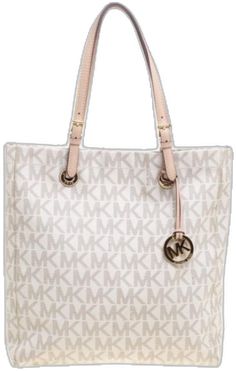 Bags Michael Kors, Mk Logo, North South, Jet Set, Michael Kors Bag, Michael Kors Monogram, Vanilla, Michael Kors, Monogram