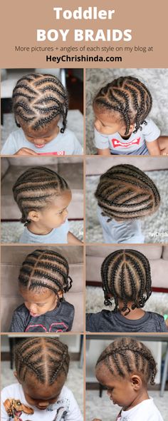 Baby Boy Cornrow Hairstyles, Quick Boy Hairstyles Black, Braids For Black Boys For Kids