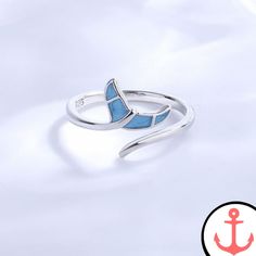 |200000369:200001539;200007763:201336100 Ocean-inspired Silver Rings For The Beach, Ocean-inspired Promise Ring, Light Blue Ocean-inspired Jewelry For Gift, Ocean-inspired Light Blue Jewelry For Gift, Light Blue Ocean-inspired Jewelry Gift, Ocean-inspired Blue Ring For Gift, Ocean-inspired Blue Ring For Gifts, Ocean-inspired Blue Rings As Gifts, Adjustable Silver Rings With Ocean-inspired Style