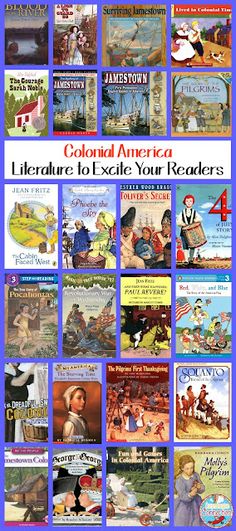 children's books about literature are shown in this book cover art printable poster