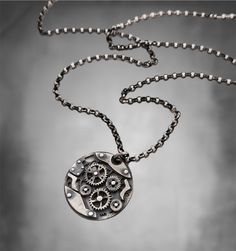 Necklace Men Mechanism, Sterling Silver Gear Necklace, Mechanical Necklace, Mens jewelry for men, Engineer Necklace, Boyfriend Gift Сharacteristics of Necklace: - Metal: Silver 925' - Average weight: 15,33-16,25 gr - Chain length: 70 cm (27,56 inches) - Pendant diameter: 25 mm (0,98 inches) We will send you a jewelry in a beautiful box. If you want to surface this jewelry, then you are not worried about packing. Note: The color and shade of the jewelry may vary depending on the monitor settings: brightness, contrast, saturation and lighting. Gear Necklace, Necklace Boyfriend, Necklace Mens, Necklace Men, Average Weight, Jewelry For Men, Men Necklace, Chain Lengths, Chain Length