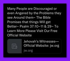 the bible app on an iphone with text that reads, many people are disguised or even ignored by the problems they see around them