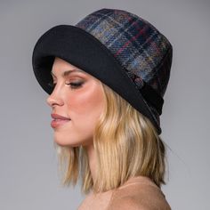 New Made In And Imported From Ireland, This Stylish European Hat By Mucros Will Give Any Outfit That Extra Bit Of Sophistication 100% Wool Outer Shell With 100% Cotton Inner Lining Broader Front Brim For Fold-Over Wear If Desired Women's One Size: 23 Inch Circumference- Has Tighten Inner Ribbon Colors: Gray/Navy/Blue/Red/Gold -Pair With A Matching Poncho Or Scarf- Price Via Poshmark's Checkout Is Firm- See Last Posted Picture Slide Or About Page For Details- Thanks! The Shepherd's Knot Scottish Hats Women, Blue Casual Fedora For Winter, Casual Blue Fedora For Winter, Casual Blue Winter Fedora, Casual Blue Cloche Hat With Short Brim, Scottish Hat, Packable Hat, Brimmed Hat, Wide Brim Sun Hat