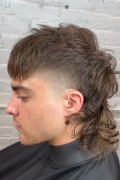 The Best 25 Modern Mullet Haircuts for Men (Detailed Gallery) | Heartafact Haircuts For Men Mullet, Modern Mullet For Men, Boys Mullet, Short Hair Mullet, Mullet Men, Men Mullet, Long Hair Mullet, Curly Hair Mullet