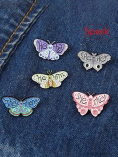 BagForLove - Gorgeous Enamel Butterfly Pin - Perfect Nature Jewelry Gift for Kids & Friends Butterfly Handbag, Butterfly Bag, Fashion Butterfly, Butterfly Bags, Bracelet Keychain, Animal Bag, Butterfly Pin, Estilo Punk, Butterfly Brooch