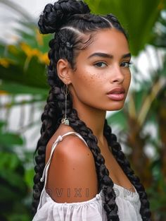 35 Bohemian Braids Hairstyles for 2024: From Bob, Fulani to Medium Knotless Ponytail and Short Style Bob To Long Hair Extensions, Long Afro Hairstyles, Knotless Ponytail, Bohemian Braids Hairstyles, Knotless Bohemian, Bohemian Braided Hair, Job Goals, Medium Knotless, Small Knotless