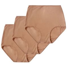 Tencel High-Rise Brief 3-Pack Underwear PROCLAIM S Maya Nude Solid Supportive Bottoms With Comfort Stretch, Comfort Stretch Supportive Bottoms, 2022 Design, Wide Waist, July 2022, Sustainable Fabrics, Having A Baby, Wide Waistband, Comfy Fits