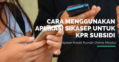 two people looking at their cell phones with the caption cara menggunakan aphirtassi skaep untuk utuk kr subidi