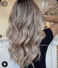 10 Major Winter Hair Colors, Ash Blonde Hair Balayage, Ashy Blonde Hair, Ashy Hair, Winter Hair Colors, Ash Blonde Hair Colour, Ash Hair Color, Ombre Hair Blonde, Balayage Blonde