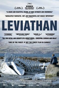 a movie poster for levihath with a man sitting on top of a rock