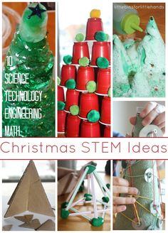 Christmas Stem Challenge, Christmas Science Activities, Christmas Stem Activities, Stick Tree, Tree Stem, Christmas Science, Stem Ideas