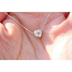 1 Carat Heart Cut Diamond Necklace Pendant White Gold 14K New Pendant Diamond Necklace Pendant, Fandom Jewelry, Open Heart Surgery, Round Diamond Earrings, Solitaire Diamond Pendant, Diamond Earrings Studs Round, Dainty Diamond Necklace, Promise Ring Set, Couples Gifts