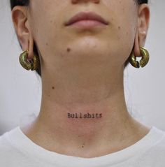 Skateboard Tattoo, Small Geometric Tattoo, Throat Tattoo, Nicki Nicole, Text Tattoo, Nail Tattoo, Funny Tattoos, Aesthetic Tattoo, Black Ink Tattoos