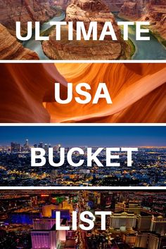 the ultimate guide to las vegas, usa and bucket list