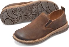 Our Bryson slip-on has a charming, hand rubbed finish that adds to its rugged character. Shoes And Boots, Born Shoes, Slip Ons, Slip On Shoes, Final Sale, Clogs, Ginger, Men's Shoes, Cowboy