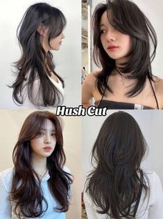 Korean Wavy Hair, Hairstyle Fade, Barbershop Haircut, Butterfly Haircut, Hair Inspiration Long, Natural Wavy Hair, Hair Braid Videos, Wolf Cut, Girl Haircuts