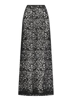 DESCRIPTION This classic maxi skirt shape is cut from soft openwork lace in our classic Noir hue. It sits comfortably at the high waist, hugs the hips and bells slightly at the feet. Wear yours with the matching Spaghetti Strap Top. Briefs not included. Color: First Impressions, Noir DETAILS & CARE INSTRUCTIONS 100% Nylon Gentle cold hand wash separately Do not bleach Dry flat in shade Do not tumble dry Dry clean professionally SIZE & FIT INFORMATION Fit is true to size Click here for more sizin Capsule Closet, High Waisted Maxi Skirt, Sunday Lunch, Spaghetti Strap Top, Strap Top, First Impressions, Strap Tops, Instagram Shop, Evening Wear