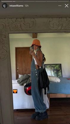 Inka Williams, Coachella 2023, Thrift Inspo, Mode Hippie, Outfits For School, Overalls Outfit, Fire Fits, Inspo Board, Looks Street Style