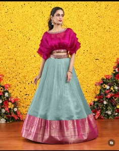 Kids Party Wear Dresses, Simple Lehenga, Long Frock Designs, Long Gown Design, Simple Frocks, Lehenga Designs Simple, Latest Model Blouse Designs, Fashionable Saree Blouse Designs, Hair Buns