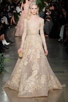 The Best Bridal Looks from Spring 2015 Couture - HarpersBAZAAR.com 2015 Couture, Best Gowns, Ellie Saab, Elie Saab Couture, United Nude, Couture Week, Couture Gowns, Bridal Couture