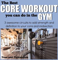 the best core workout you can do in the gym