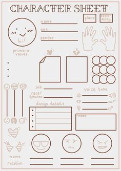 Цифровой рисунок эстетика Oc Template, Make A Character, Sheet Template