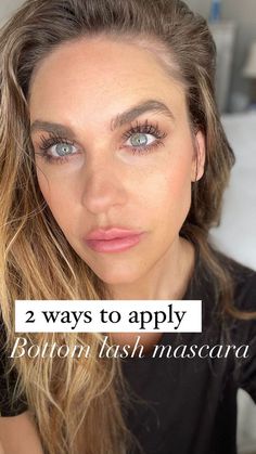 Best Mascara For Lower Lashes, How To Put Mascara On Bottom Lashes, How To Apply Mascara To Bottom Lashes, Brown Mascara Green Eyes, How To Keep Mascara From Under Eyes, Mascara Only Makeup Look, Natural Mascara Look, How To Use Mascara, How To Apply Mascara Perfectly