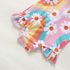 Get your little one ready for a day filled with splashes, giggles and unforgettable memories in this super cute and colorful floral swimsuit that will keep her protected and ready for a fun day at the pool or beach. Playful Printed Tankini For Swimming, Spring Playful Tankini For Swimming, Cute Spring Beach Tankini, Summer Beachwear Tankini For Playtime, Summer Beachwear Tankini, Cute Printed Swimwear For Beach Season, Cute Printed Swimwear For The Pool, Cute Printed Swimwear For Pool, Cute Printed Swimwear For Poolside