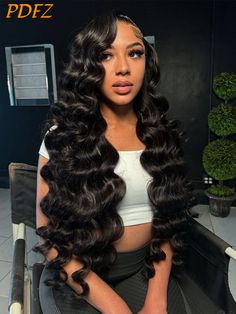 Body Wave Lace Front Wig 13X4 HD Lace Frontal Human Hair Wig Pre Plucked Bleached Knots Wigs 200% Frontal Wig Hairstyles, Frontal Hairstyles, Curly Hair Wig, Curly Lace Front Wigs, Hair Laid, Business Hairstyles, Front Lace Wigs Human Hair, Hair Collection, Bridal Hair And Makeup