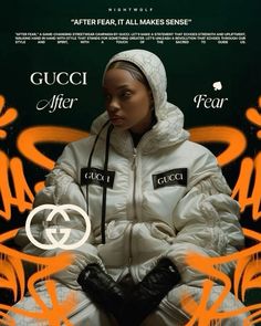 the poster for gucci after