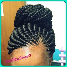 Black Braided Hairstyles Updos, French Braid Hairstyle, Cornrow Updo, Ghana Braids Hairstyles, Growing Your Hair, Braiding Techniques, Black Braided Hairstyles, Women With Long Hair