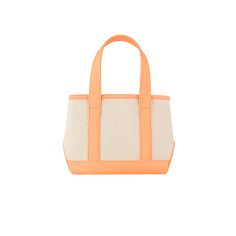 Mini Canvas Tote Classic Canvas Bag With Removable Pouch, Classic Canvas Bag For On-the-go, Orange Canvas Bags For Daily Use, Modern Orange Everyday Bag, Modern Orange Everyday Bags, Classic Orange Bag With Detachable Strap, Orange Bag With Detachable Handle For Everyday, Orange Everyday Bag With Detachable Handle, Everyday Orange Bag With Detachable Handle