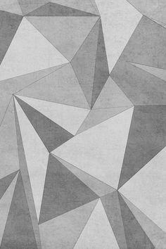 an abstract gray and white background with triangles