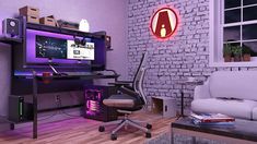 ArtStation Gaming Room 3D Model Resources