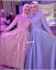 Long Sleeves Party Dresses With Hijab Purple dress outfits, Soiree Purple Dress Outfits, Party Dress Inspiration, Dress Outfits Party, Hijab Dress Party, Tea Length Bridesmaid Dresses, Hijab Wedding Dresses, Muslim Wedding Dresses, Soiree Dress, Party Dress Long Sleeve