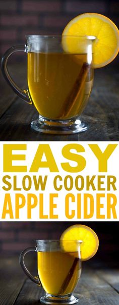 an easy slow cooker apple cider recipe