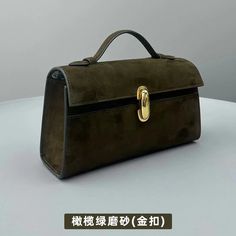 Color: Suede green Bags Casual, Black Cow, Suede Handbags, Vintage Suede, Wallet Pattern, Color Vintage, Successful Business, Types Of Bag, Office Ladies