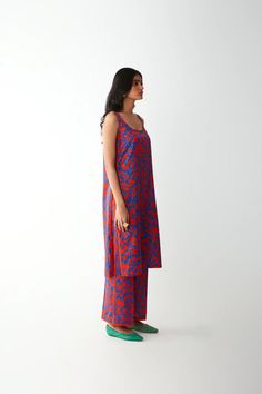 Otomi Blue Kurta Pant – JALORI DESIGN STUDIO PVT LTD Blue Kurta, Bold Prints