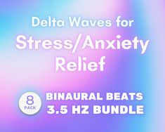 "When our brainwaves are sitting around 3.5 Hz, we are going to be in deep sleep, deep relaxation, or deep meditation.  Listening can help you enter a more relaxed state with less stress and anxiety.  3.5 Hz falls within the Delta Wave range (0.5-3.9 Hz) which corresponds to: - Deep sleep and relaxation - Deep meditation - Endorphin release - Reduced levels of cortisol - Pain relief - Healing and regeneration - Health and longevity  - \"Blissful state of being\" or \"One with the universe\" experiences ( samadhi )  *YOUR DOWNLOAD INCLUDES: 8 X 1-Hour digital audio files: 3.5 Hz Frequency in 8 variations... 1) Pure tone w/ 105 Hz carrier frequency 2) Pure tone w/ 136.1 Hz carrier frequency 3) Forest rain background 4) Soft rain background 5) Fire by a creek ambiance 6) Ocean waves backgroun Delta Waves, Sound Frequencies, Binaural Beats, Deep Meditation, Nature Sounds, Beating Heart, Deep Relaxation, Brain Waves, Deep Sleep