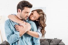 Woman Hugging Man, At Home, Couple Photos, Google Search