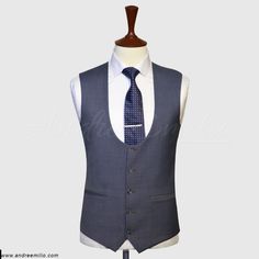 Classic Tailored Gray Vest, Gray Tailored Vest For Business, Gray Fitted Vest For Business, Classic Gray Formal Vest, Fitted Gray Vest For Business, Gray Sleeveless Vest For Formal Occasions, Classic Fitted Gray Vest, Fitted Gray Vest For Workwear, Fitted Wool Vest For Tailoring