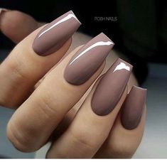 Nägel#Skincare #Skin #ClearSkin #AntiAging #Collagen #HealthySkin #FaceMask #SkincareTips #SkinCareJunkie #SkincareJunkie #SkinTreatment #SkincareTips #SkincareRoutine #Acne Purple Wedding Nails For Bride, Posh Nails, Mauve Nails, November Nails, Classy Nail Designs, Smink Inspiration, Pink Gradient, Neutral Nails