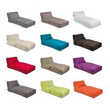 several different colored couches sitting next to each other