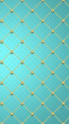 a blue background with gold dots and circles on the bottom, in an abstract pattern